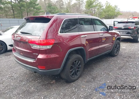 2016 Jeep Grand Cherokee Limited z USA, uszkodzony, nr VIN 1C4RJFBM2GC332845